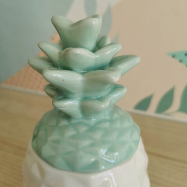 Boite en céramique fantaisie - Forme d'ananas – Image 4