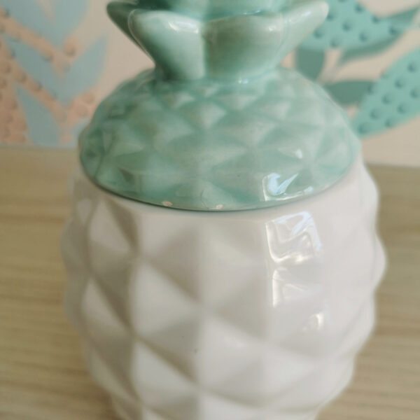 Boite en céramique fantaisie - Forme d'ananas – Image 6