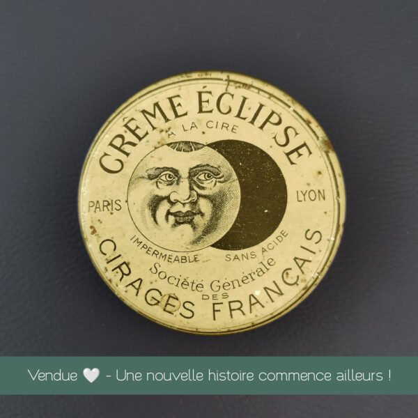 boite à cirage crème eclipse, vendue