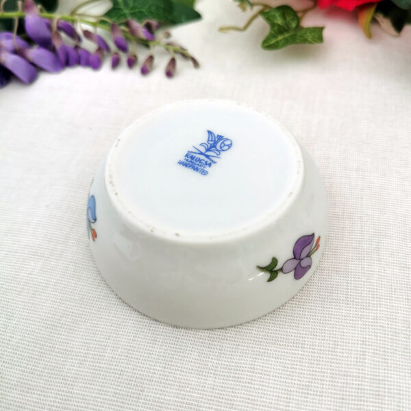 Boite ronde Kalocsa - Porcelaine peinte à la main - Hongrie – Image 4