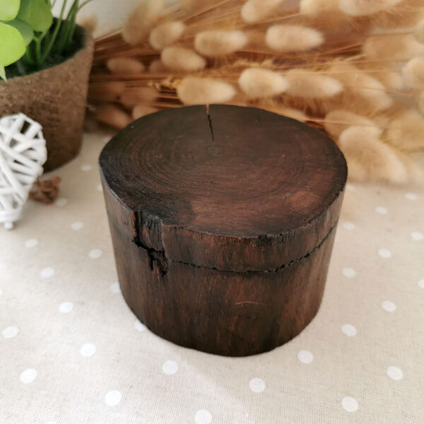 Boite en bois massif brut – Couvercle coulissant – Image 2