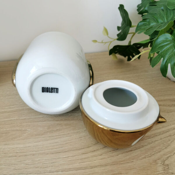 Boite en céramique en forme de chouette/hibou signée Bialetti - Italie – Image 4